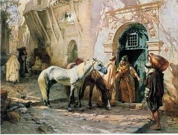 unknow artist Arab or Arabic people and life. Orientalism oil paintings 155 Sweden oil painting art